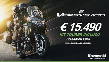 Versys 1100 con Kit Tourer in omaggio